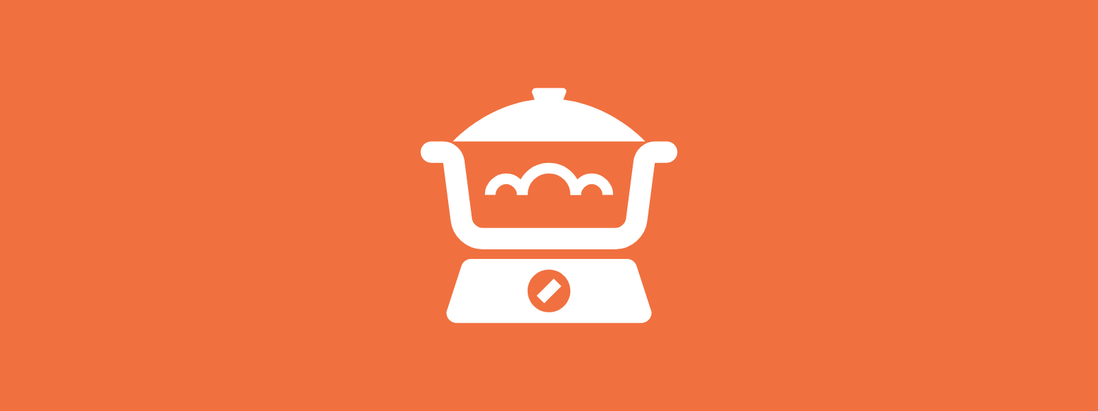 Icon background of food appliance