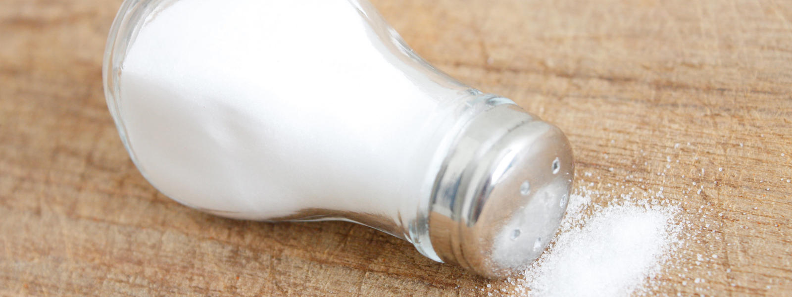 Photo of regular table salt